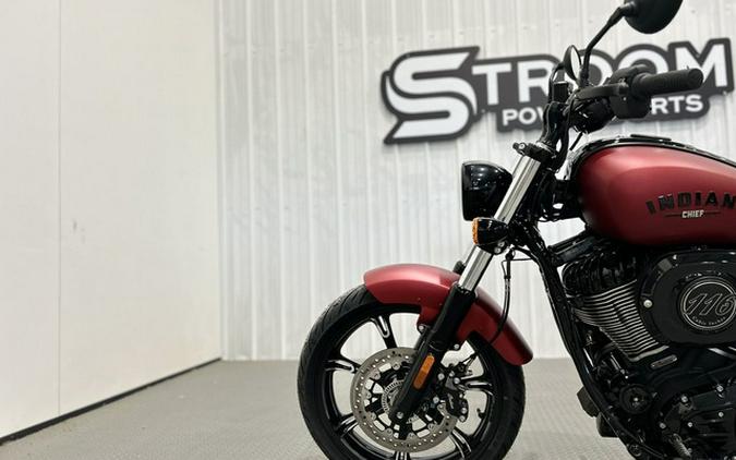 2025 Indian Chief Dark Horse Sunset Red Smoke