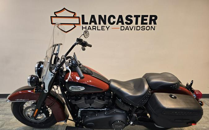 2024 Harley-Davidson® Heritage Classic Red Rock / Vivid Black FLHCS