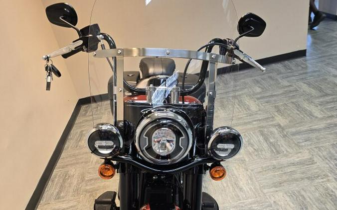 2024 Harley-Davidson® Heritage Classic Red Rock / Vivid Black FLHCS