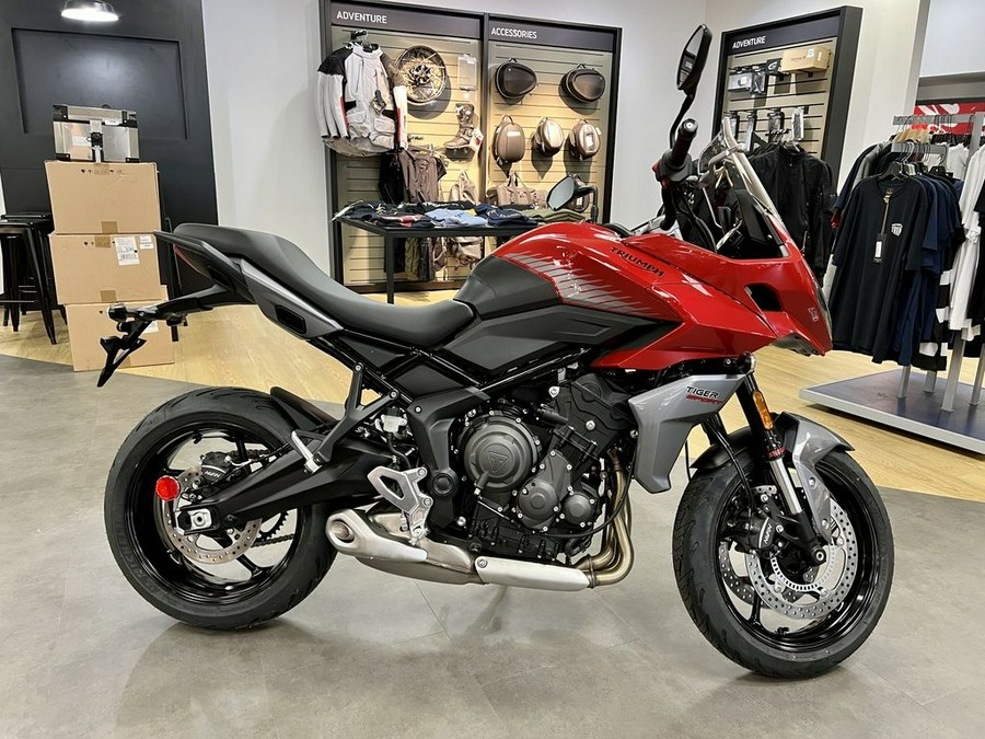 2023 Triumph Tiger Sport 660 Korosi Red / Graphite