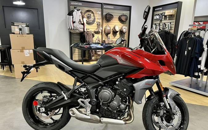 2023 Triumph Tiger Sport 660 Korosi Red / Graphite