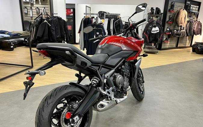 2023 Triumph Tiger Sport 660 Korosi Red / Graphite