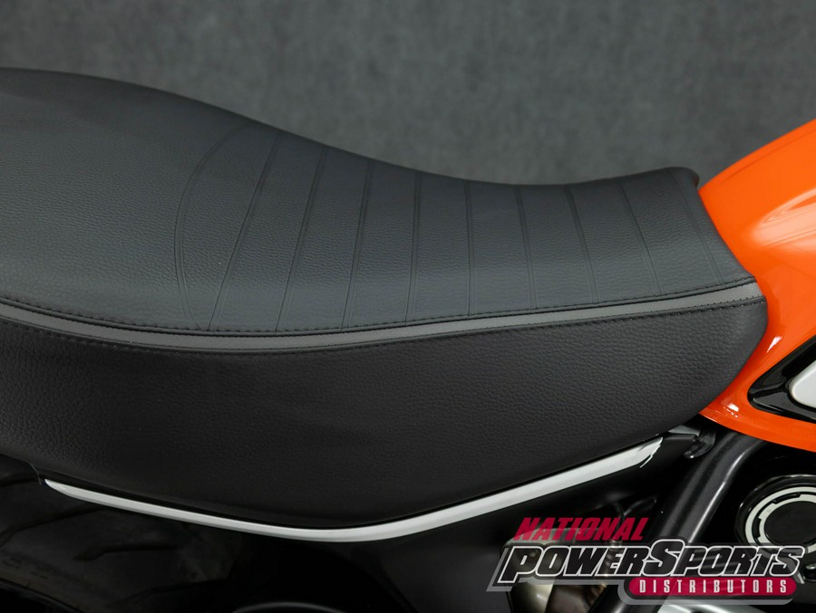 2019 DUCATI SCRAMBLER ICON W/ABS