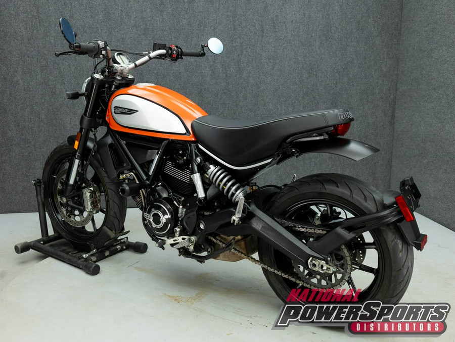 2019 DUCATI SCRAMBLER ICON W/ABS