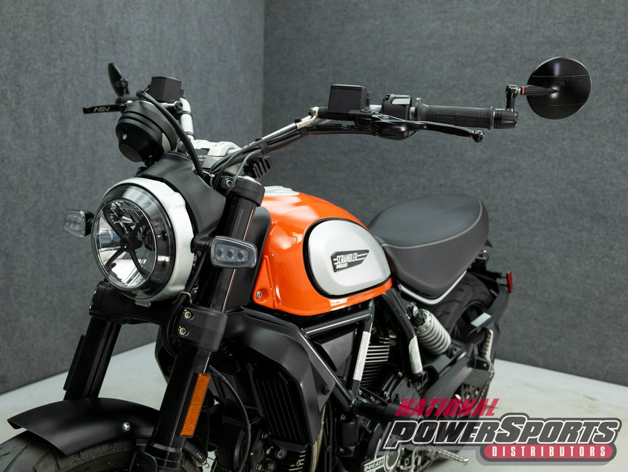 2019 DUCATI SCRAMBLER ICON W/ABS