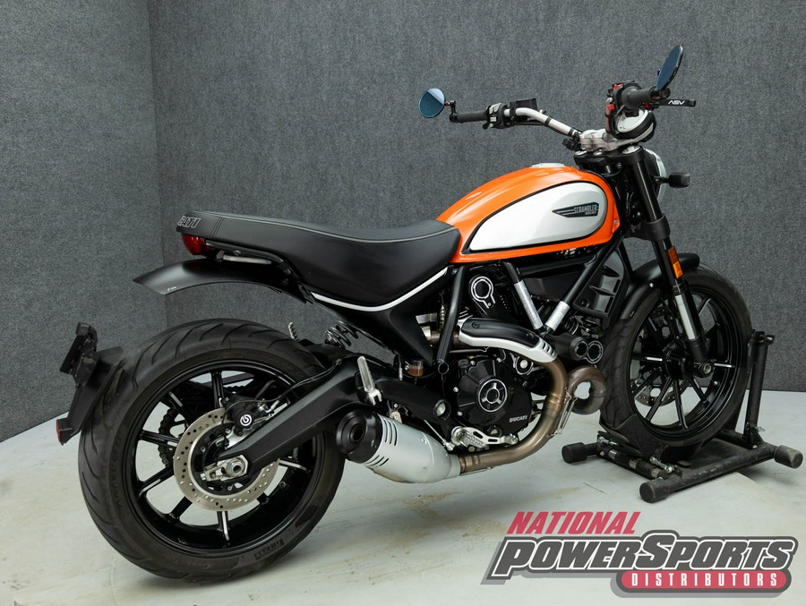 2019 DUCATI SCRAMBLER ICON W/ABS