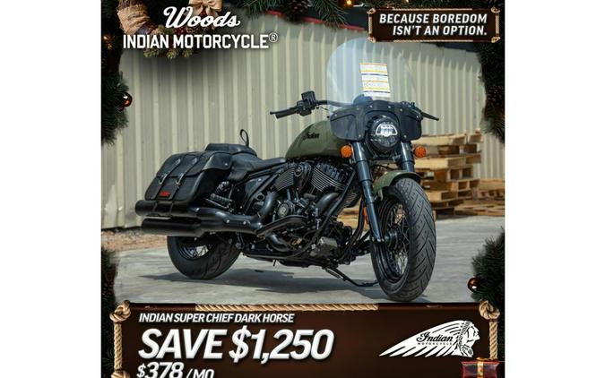 2025 Indian Motorcycle Super Chief Dark Horse