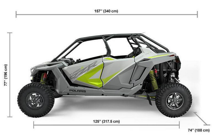 2022 Polaris Industries RZR Turbo R 4 Ultimate Ghost Gray