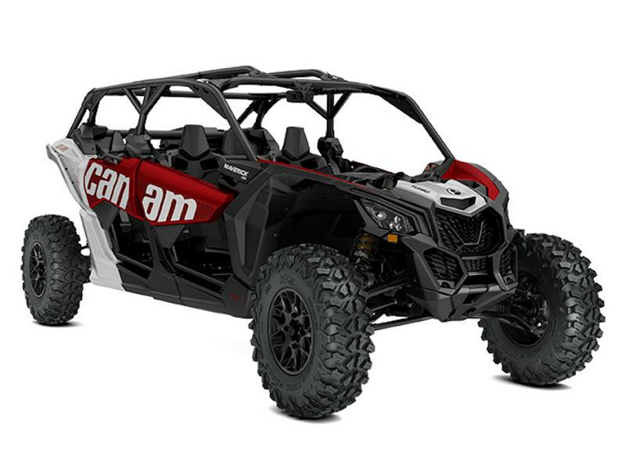 2025 Can-Am® Maverick X3 MAX DS Turbo Fiery Red & Hyper Silver