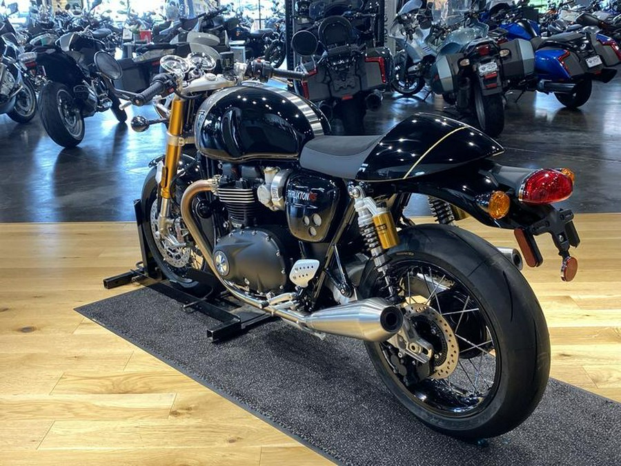 2024 Triumph Thruxton RS Competition Green / Silver Ice