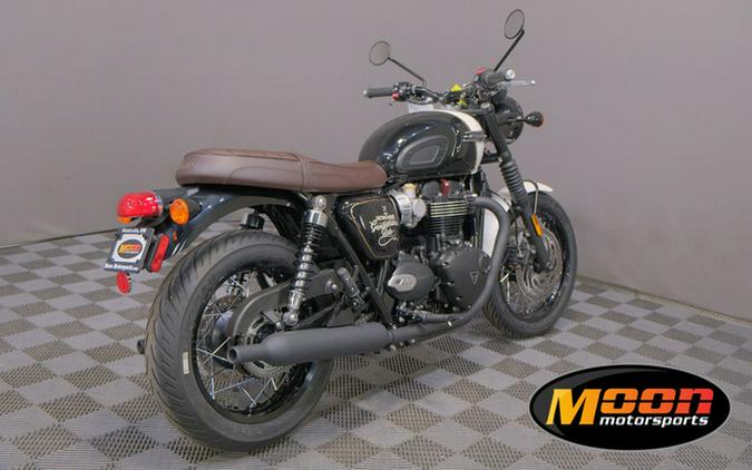 2024 Triumph Bonneville T120 DGR Limited Edition Crystal White/