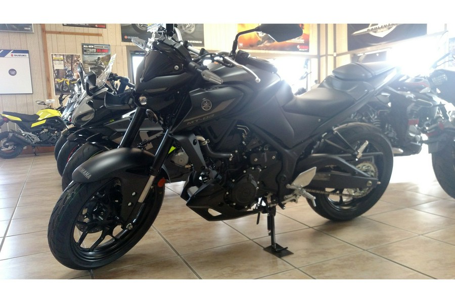 2023 Yamaha MT-03 MATTE STEALTH BLACK