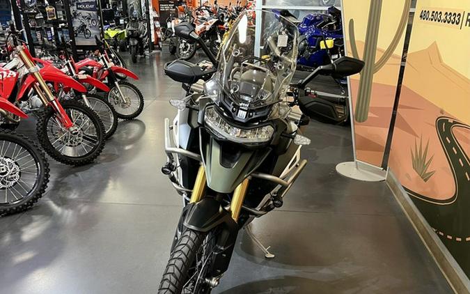2023 Triumph Tiger 1200 Rally Explorer Matte Khaki Green