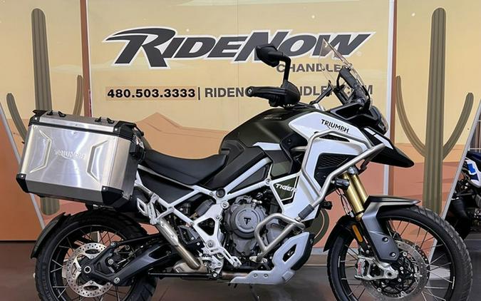 2023 Triumph Tiger 1200 Rally Explorer Matte Khaki Green