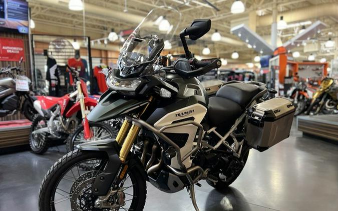 2023 Triumph Tiger 1200 Rally Explorer Matte Khaki Green