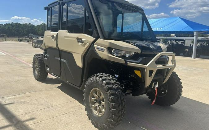 2025 Can-Am Defender MAX Limited HD10 Desert Tan & Stealth Bla