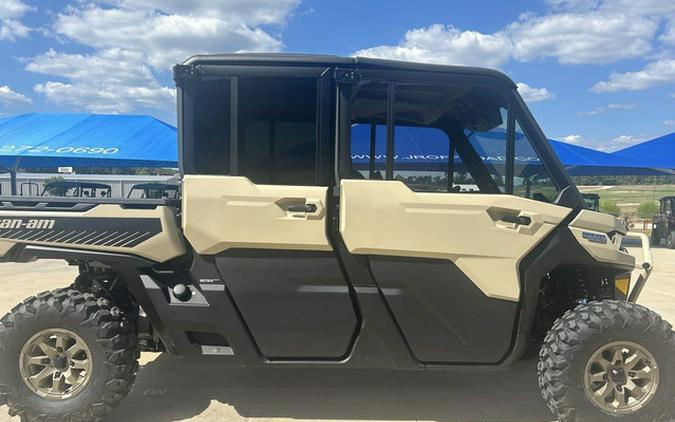 2025 Can-Am Defender MAX Limited HD10 Desert Tan & Stealth Bla