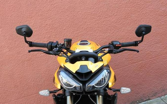 2025 Triumph Street Triple 765 RS Cosmic Yellow