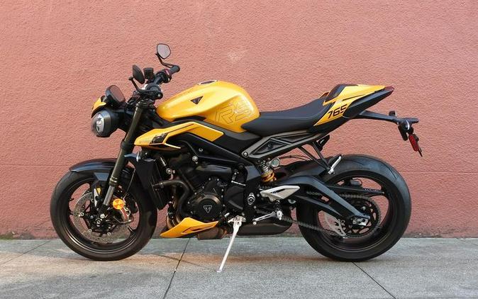 2025 Triumph Street Triple 765 RS Cosmic Yellow