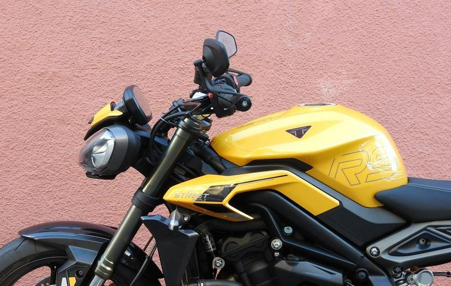 2025 Triumph Street Triple 765 RS Cosmic Yellow