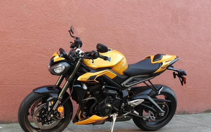 2025 Triumph Street Triple 765 RS Cosmic Yellow