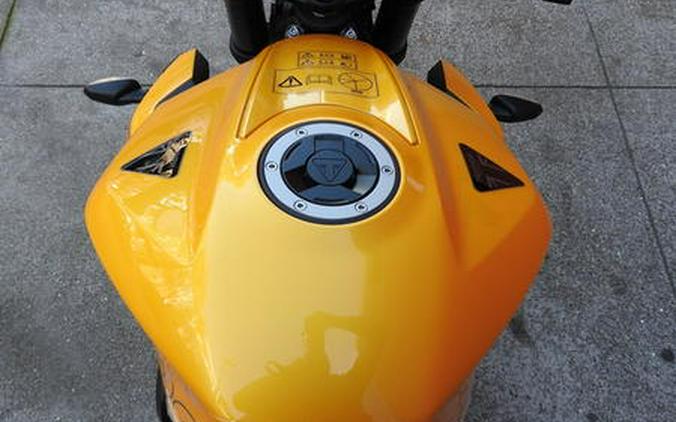 2025 Triumph Street Triple 765 RS Cosmic Yellow