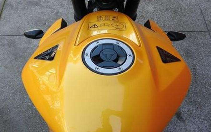2025 Triumph Street Triple 765 RS Cosmic Yellow