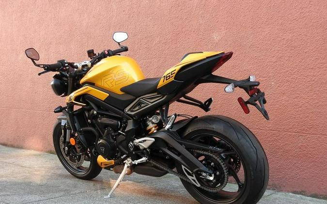 2025 Triumph Street Triple 765 RS Cosmic Yellow
