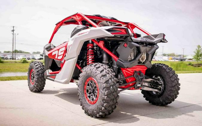 2024 Can-Am® Maverick X3 X ds Turbo RR Fiery Red & Hyper Silver