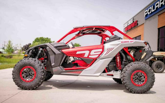 2024 Can-Am® Maverick X3 X ds Turbo RR Fiery Red & Hyper Silver