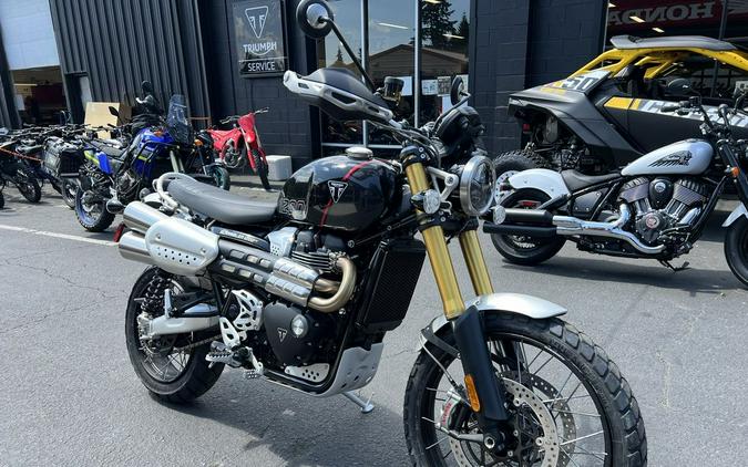 2024 Triumph Scrambler 1200 XE Phantom Black / Storm Grey