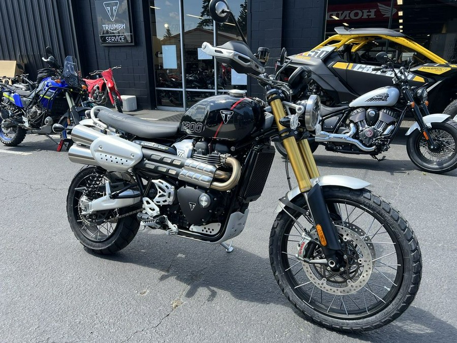 2024 Triumph Scrambler 1200 XE Phantom Black / Storm Grey