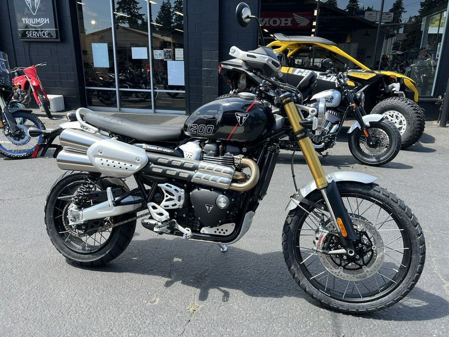 2024 Triumph Scrambler 1200 XE Phantom Black / Storm Grey