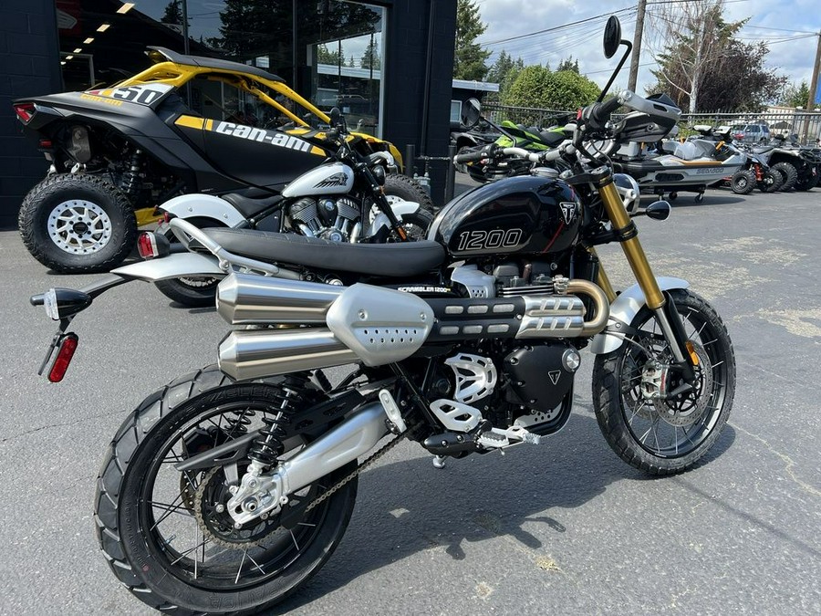 2024 Triumph Scrambler 1200 XE Phantom Black / Storm Grey