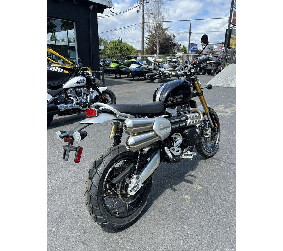 2024 Triumph Scrambler 1200 XE Phantom Black / Storm Grey