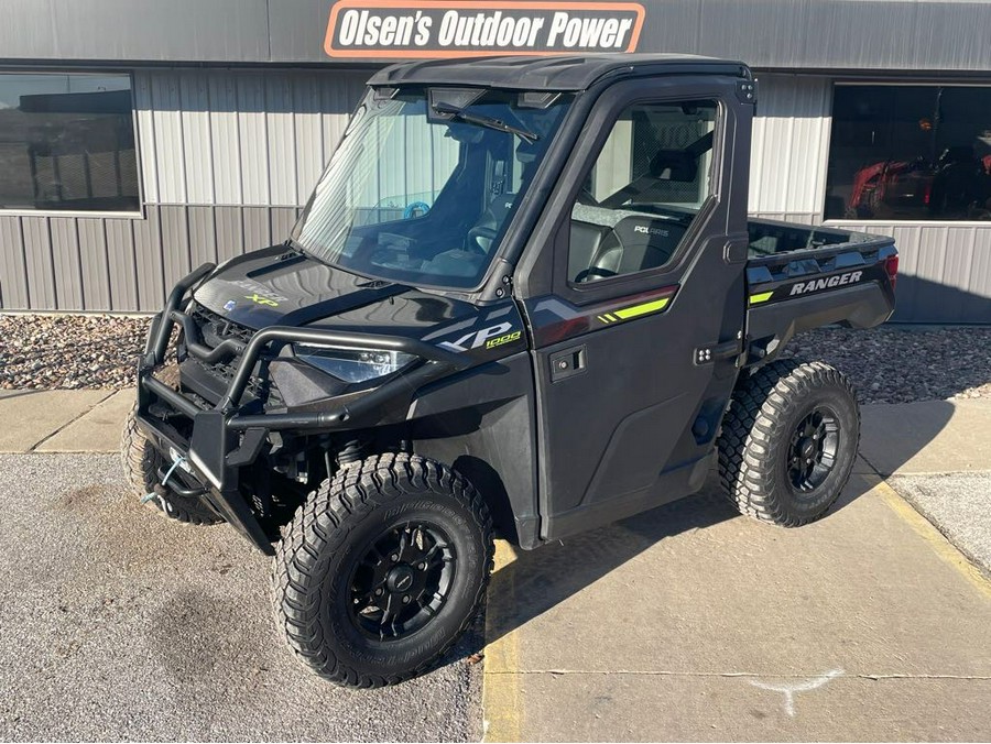 2023 Polaris RANGER XP 1000 NorthStar Edition Ultimate Super Graphite with Lifted Lime Accents - Ride Command Pac
