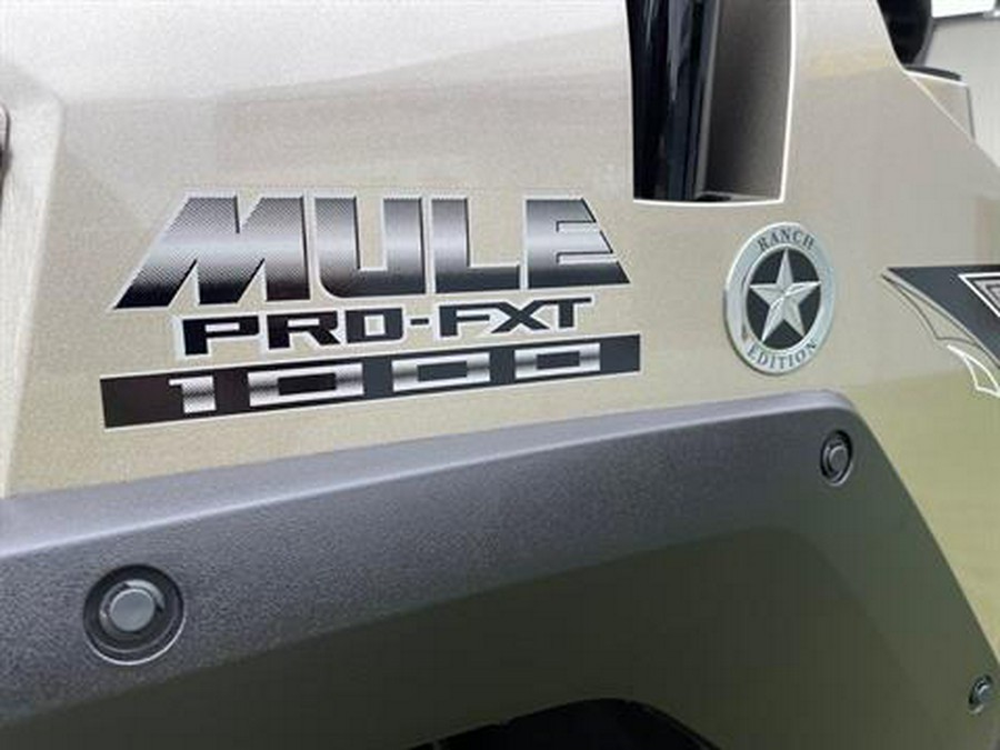 2024 Kawasaki MULE PRO-FXT 1000 LE Ranch Edition