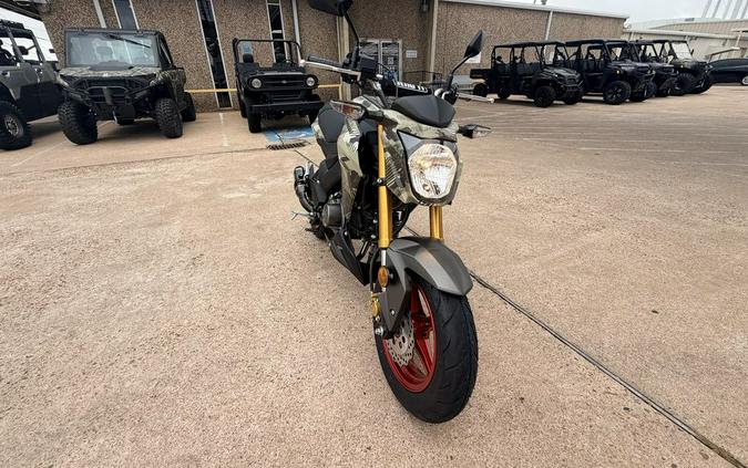 2025 Kawasaki Z125 PRO Cypher Camo Beige