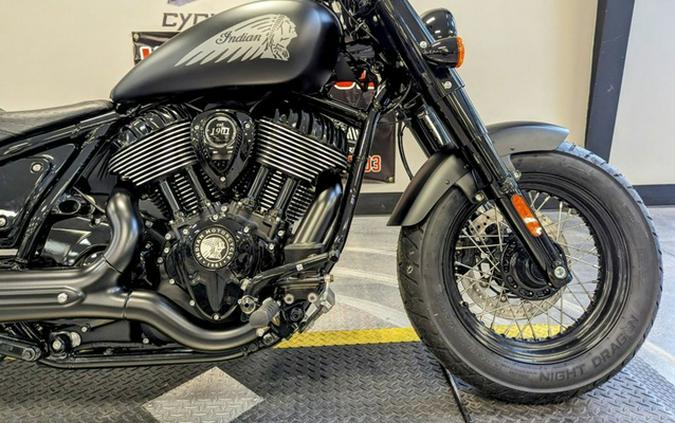 2024 Indian Chief Bobber Dark Horse Black Smoke