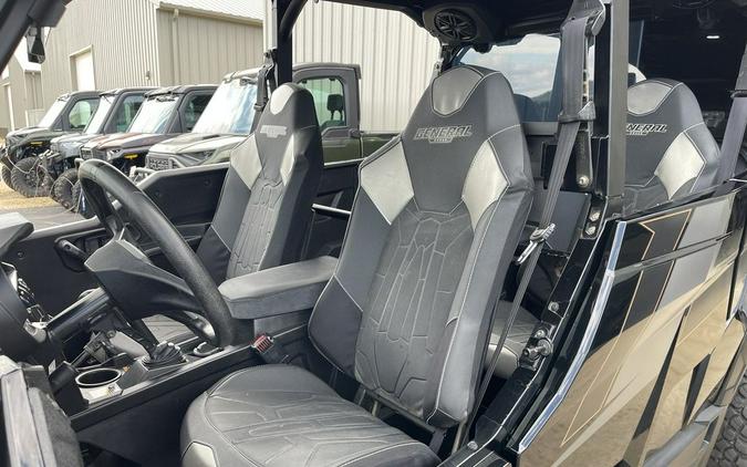 2019 Polaris® General® 4 1000 Ride Command Edition Black Pearl