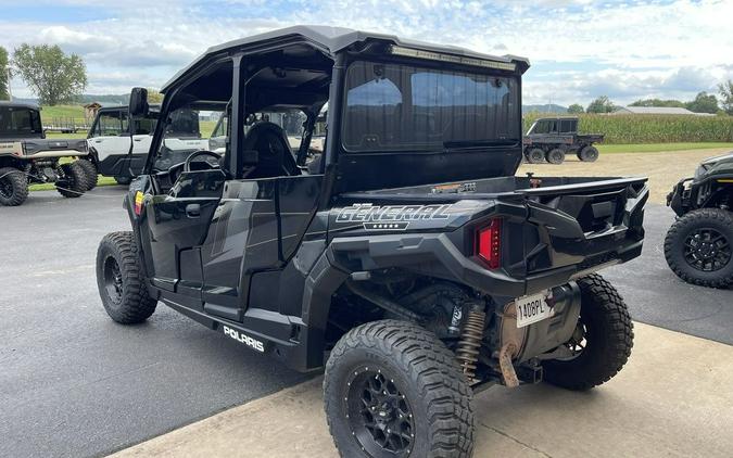 2019 Polaris® General® 4 1000 Ride Command Edition Black Pearl