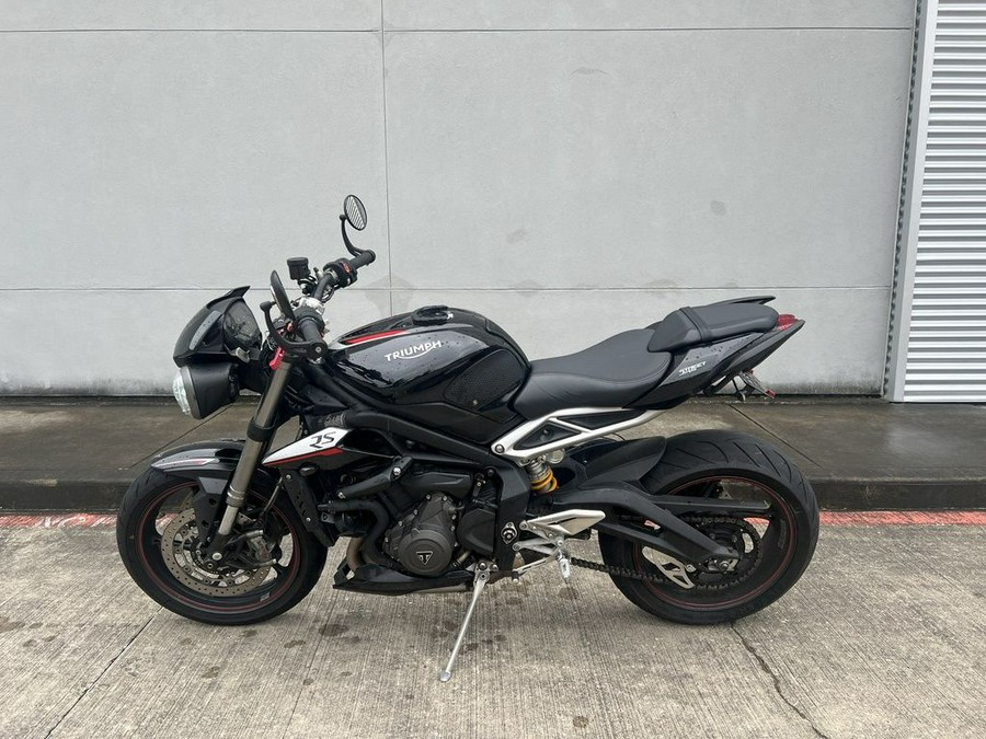 2018 Triumph Street Triple RS Phantom Black