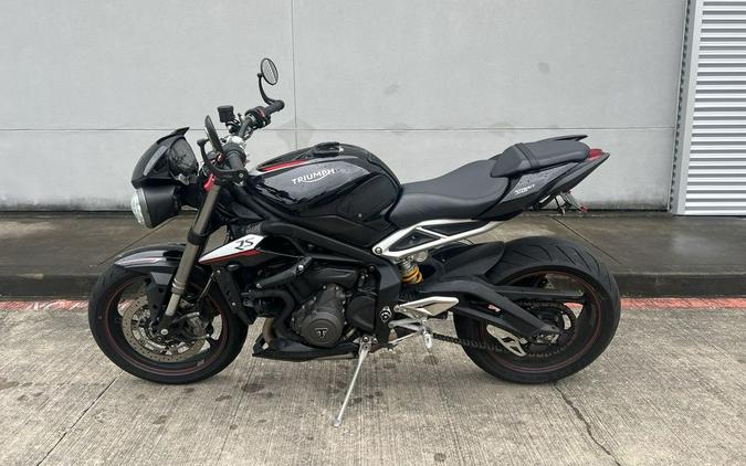 2018 Triumph Street Triple RS Phantom Black