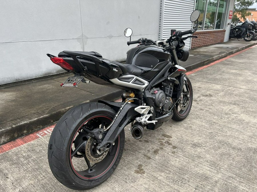 2018 Triumph Street Triple RS Phantom Black