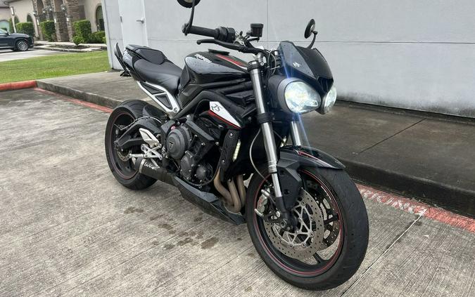 2018 Triumph Street Triple RS Phantom Black