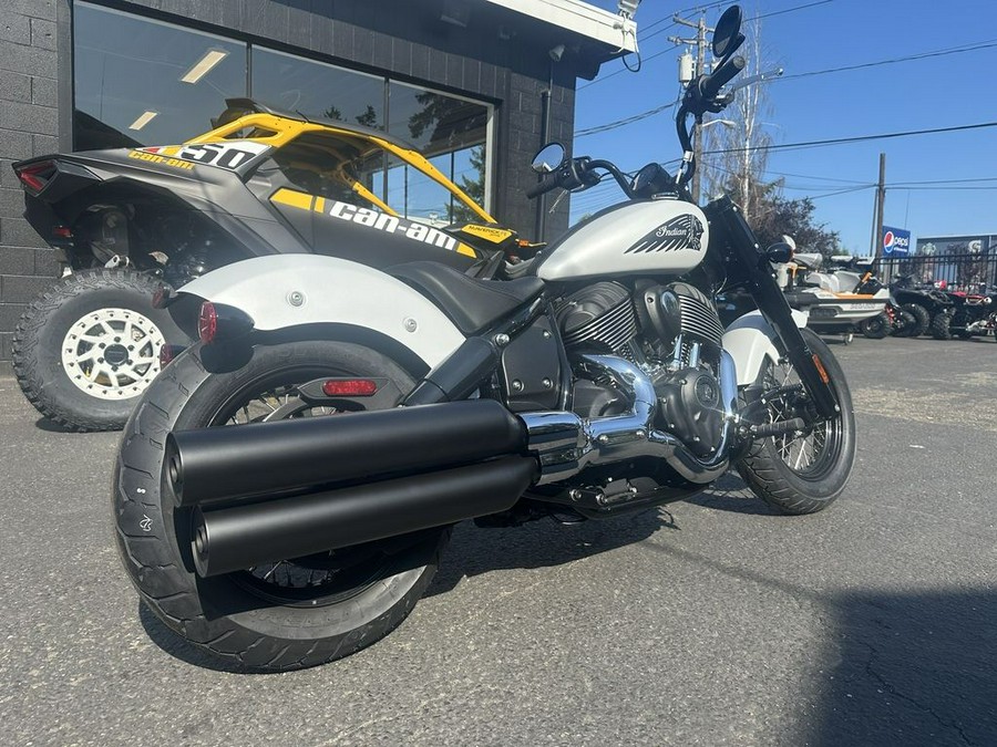 2024 Indian Motorcycle® Chief Bobber ABS Ghost White Metallic Smoke