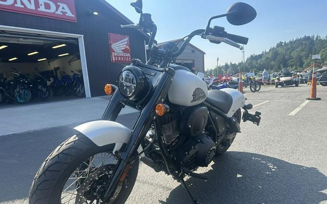 2024 Indian Motorcycle® Chief Bobber ABS Ghost White Metallic Smoke