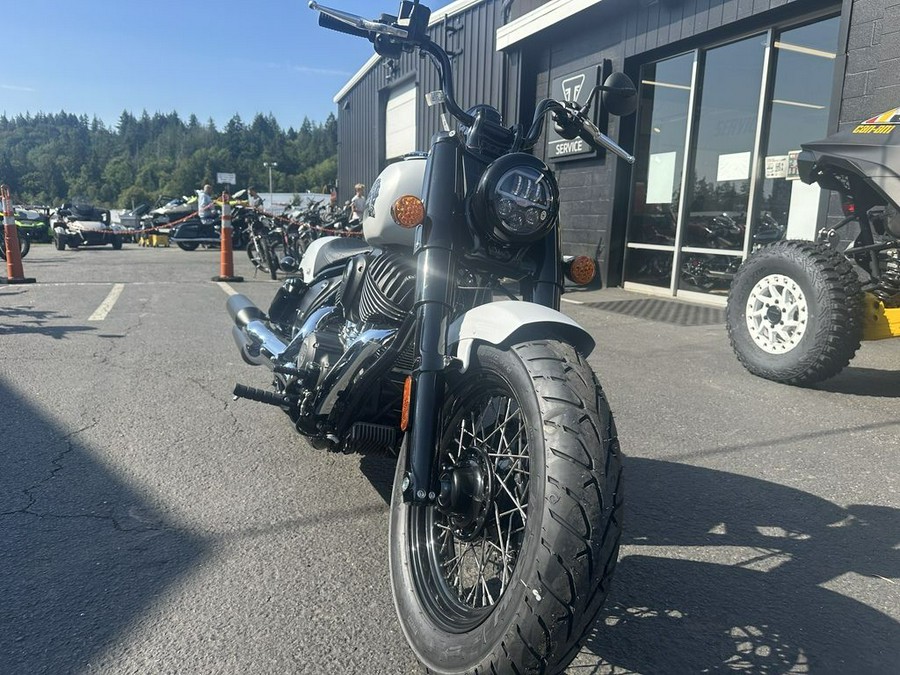 2024 Indian Motorcycle® Chief Bobber ABS Ghost White Metallic Smoke