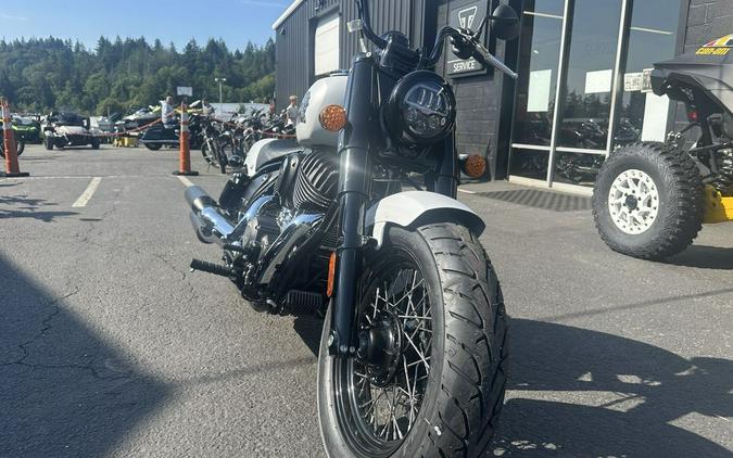 2024 Indian Motorcycle® Chief Bobber ABS Ghost White Metallic Smoke