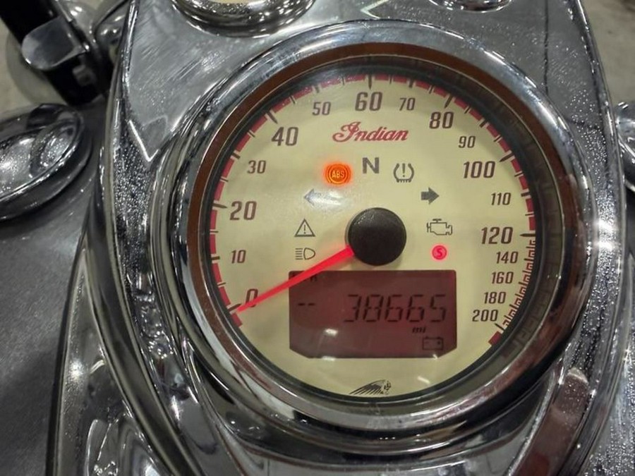 2018 Indian Motorcycle® Springfield® ABS Steel Gray over Burgundy Metallic